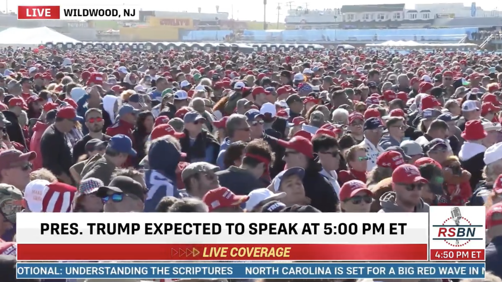 It’s OFFICIAL 80,000 in attendance at President Trump’s rally in